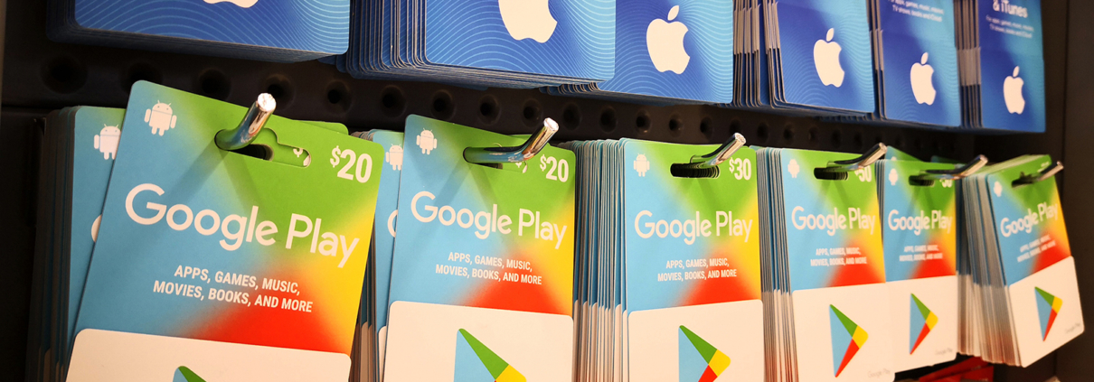 Protect yourself from the five most common Google Play gift card